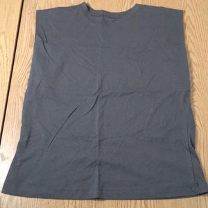 #15 New Womens A New Day Tank Shirt Cotton Stretchy Gray Size Small